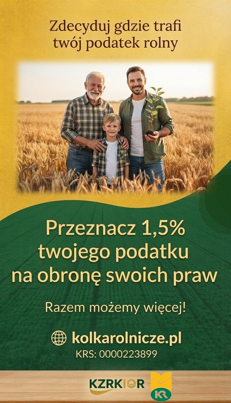 Przekaż 1,5% na KZRKiOR – pobierz i wypełnij formularz RPU-1