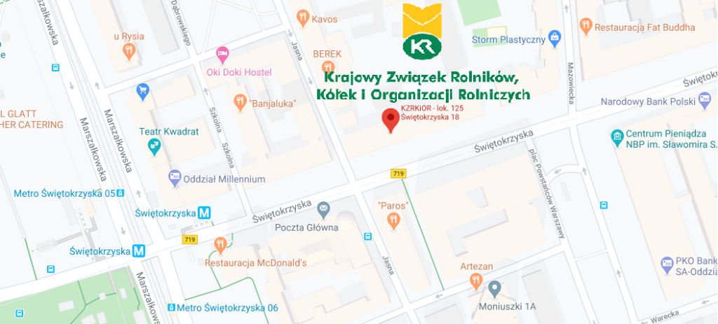 Archiwum KZRKiOR: Nowy adres Biura KZRKiOR - ul. Świętokrzyska 18 lok. 125, 00-052 Warszawa